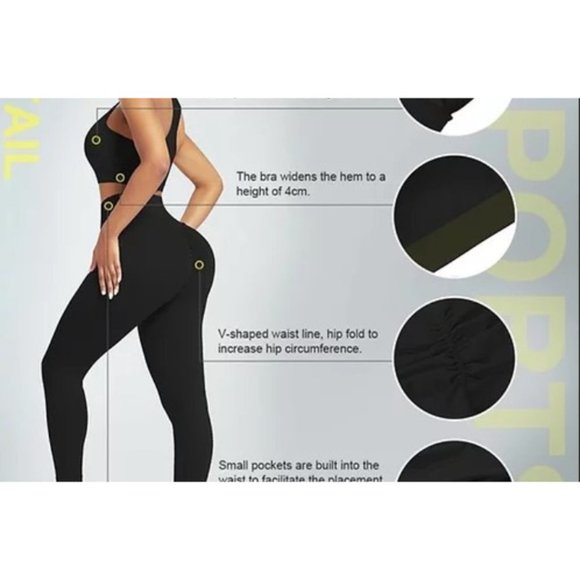 Esteemed Queen Bae Watch 3 Piece Lounge Set Athleisure Set Sizes S-XL Black - Picture 3 of 5